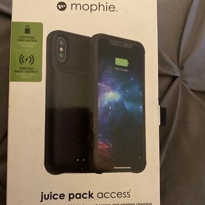 Mophir Access Juice Pack in Black IPhone X,Xs